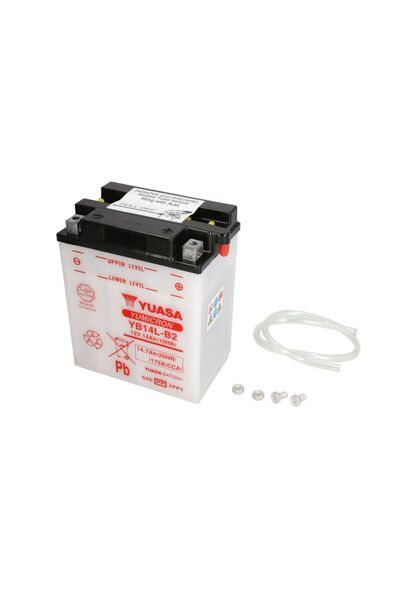 Yuasa Baterie Acumulator Acid/Pornire 12v 15ah 175a R+ cu Intretinere 136x91x...
