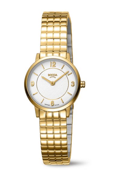 Boccia Ladies Watch 3371-05, Quartz, 32mm, 3ATM
