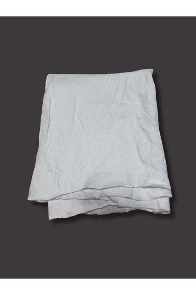 Yiğit Kumaş Single Jersey Fabric, Piece 80X180 cm - White