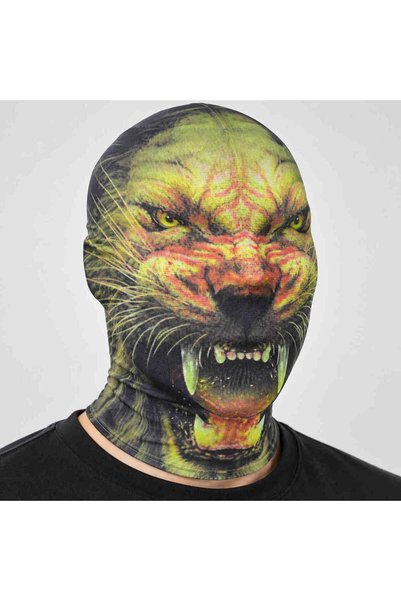 Skygo Tiger Patterned Sock Mask – Face-Covering Wearable Mask