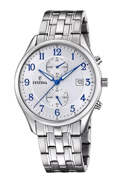 FESTİNA Ceas bărbătesc Timeless Chronograph 6854/A, Cuarț, 42mm, 3ATM