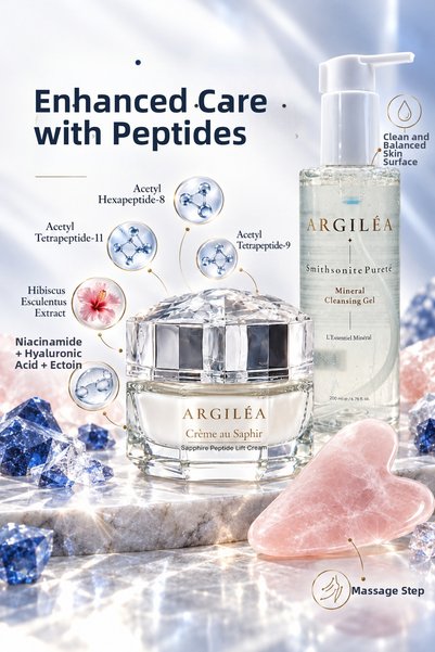 Argilea 21Day Natural Lift Ritual |   Safir Natural Botox Firming Mineral Care Ritual - 3 Steps