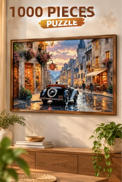 Tıfıl Toys 1000 Pieces after the Rain Puzzle 48 X 68 cm High Print Quality Fu...