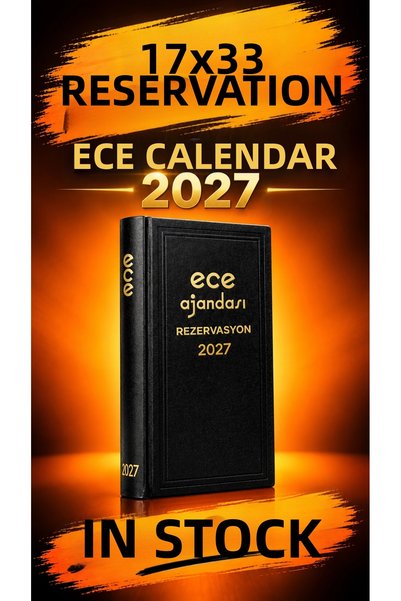 Ece Дневник 2027 Резервация 17x33 Евразийски модел петък, събота и неделя по ...