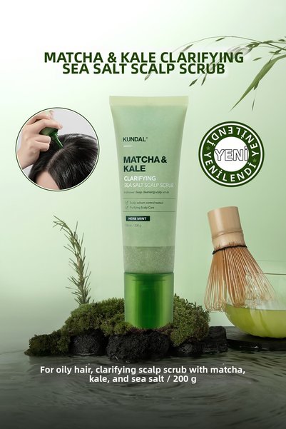 Kundal Purifying and Refreshing Scalp Peeling Kundal Sea Salt & Green Tea Scalp Scaler