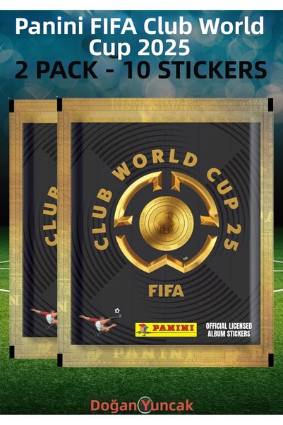 Doğan Oyuncak Dünyası Panini Fifa Club World Cup 25 Sticker (2 Pack) - Fifa W...