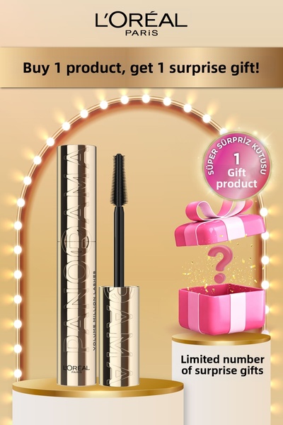 L'Oreal Paris Panorama Mascara Black + Super Surprise Box Gift!