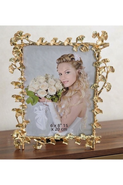 Furkan MORİVA HOME VINTAGE ΔΙΑΚΟΣΜΗΤΙΚΗ ΜΕΤΑΛΛΙΚΗ ΚΟΡΝΙΖΑ ΕΙΚΟΝΩΝ ΧΡΥΣΗ ΜΕΓΑΛ...
