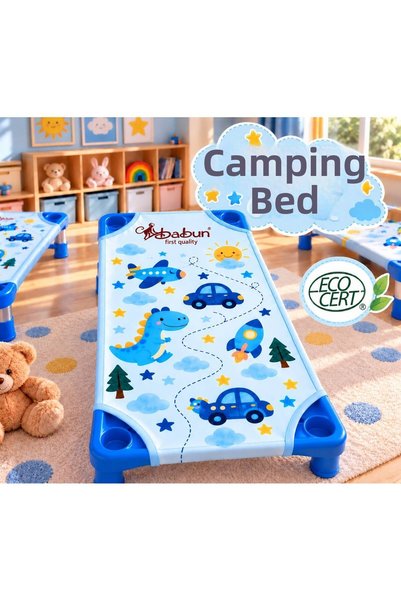 BABUN Practical Elastic 100% Cotton Poplin Nursery Kindergarten Liquid Waterp...