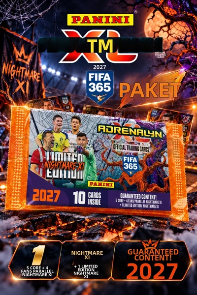 Doğan Oyuncak Dünyası بطاقة لاعب كرة القدم من بانيني فيفا 365 أدينالين إكس إل...