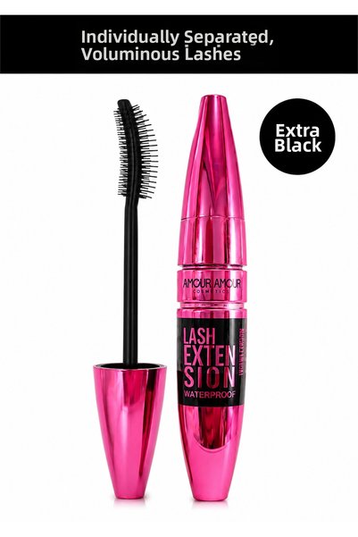 Generic Brand Lash Extension Waterproof Mascara - Extra Black Lengthening and...