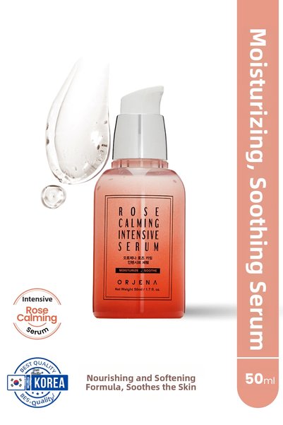 Orjena Ser intensiv calmant cu trandafir - Ser hidratant calmant - 50ml