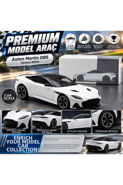 NW NessiWorld 1/64 Aston Martin Dbs Stratus White