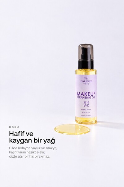 Polente Natural Makeup Cleansing Oil - Makyaj Temizleme Yağı (100 ml)