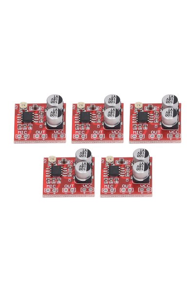 Choice 5 قطع لوحة مكبر صوت للميكروفون LM386، وحدة مكبر صوت للميكروفون، كسب 20...