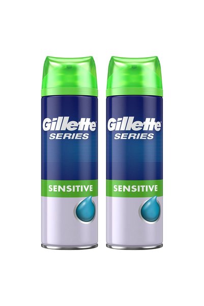 Gillette 2 броя от серия PACK Гел за бръснене за чувствителна кожа 200 мл