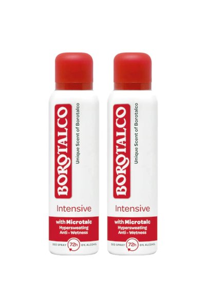 Borotalco 2x PACK Deodorant spray Intensive 150 ml