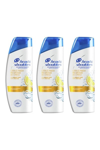 Head & Shoulders Pachet 3x Head&Shoulders Citrus Fresh Șampon Anti-Mătreață 5...