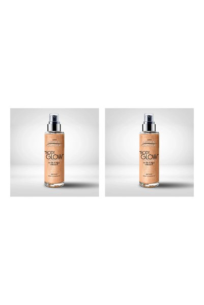 Retinol Complex Pachet de 2 Spray iluminator pentru corp și față, nuanță bron...
