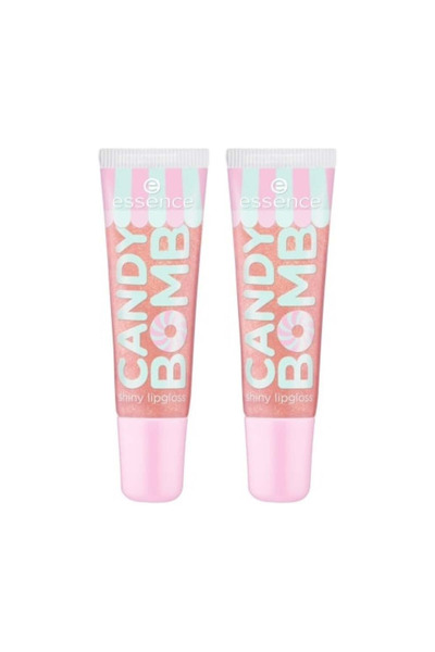 Essence 2x PACK Candy Bomb Lip Gloss, Essence, 10 ml