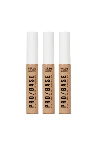 MUA Makeup Academy 3x PACK PRO BASE Full Coverage Concealer – 164