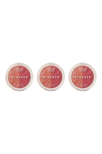 MUA Makeup Academy Pachet de 3x Fard de obraz duo – Ghimbir