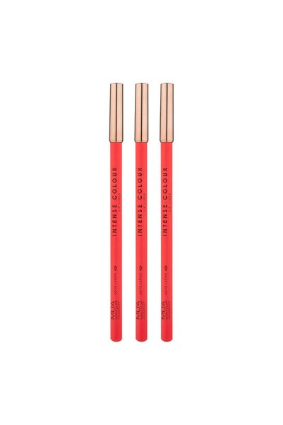 MUA Makeup Academy 3x PACK Intense Color Lip Pencil – Love Letter