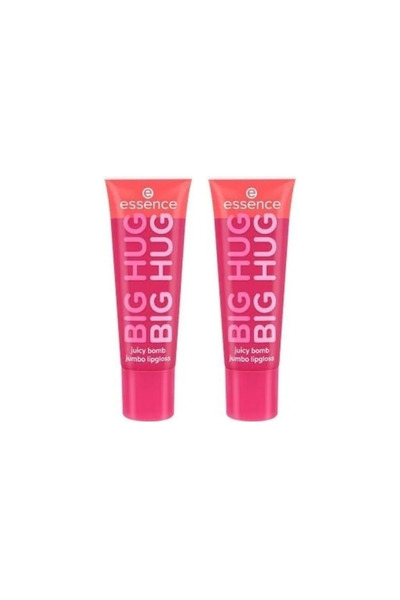 Essence 2x PACK Jumbo Lip Gloss JUICY BOMB SAY IT WITH JUICY 01 Poppin’ Pomeg...