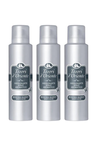 Tesori d'Oriente 3x ΣΥΣΚΕΥΑΣΙΑ WOMAN DEODORANT MOSC ALB 150 ML