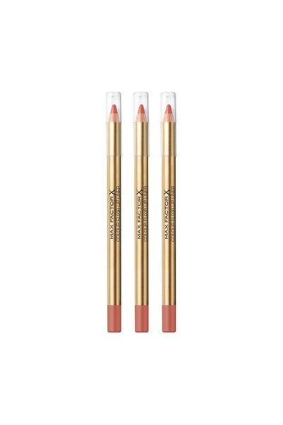Max Factor 3x ΠΑΚΕΤΟ Χρωματιστό Elixir Μολύβι Χειλιών, 05 Καφέ και Nude