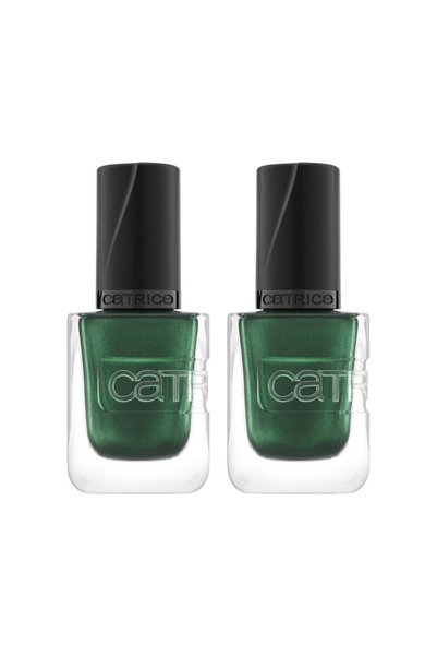 Catrice Pachet 2 bucăți Ojă, 047 Deep Woods Spell, Gel Affair, 10.5 ml