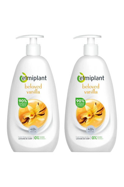 ELMIPLANT Pachet de 2 loțiuni de corp cu vanilie
