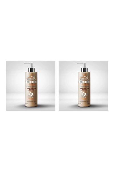 Retinol Complex Διπλή συσκευασία Αντι-φριζ κοντίζερ με Βούτυρο Καριτέ, Τζίνσε...