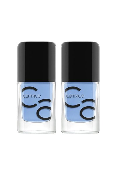 Catrice Двойна опаковка гел лак Iconails # 117-син 10.5000 мл