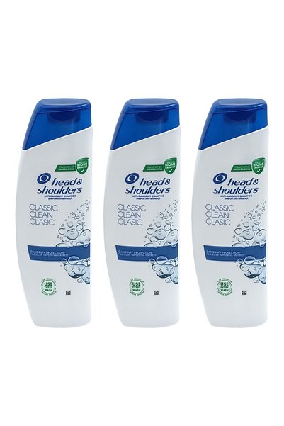 Head & Shoulders Pachet 3x șampon 330ml Classic Clean