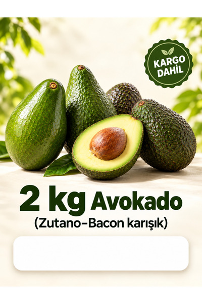 Genel Markalar Avokado (yaklaşık)2 kilo