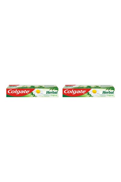 Colgate Pachet de 2 Pastă de dinți Herbal Original 75 ml