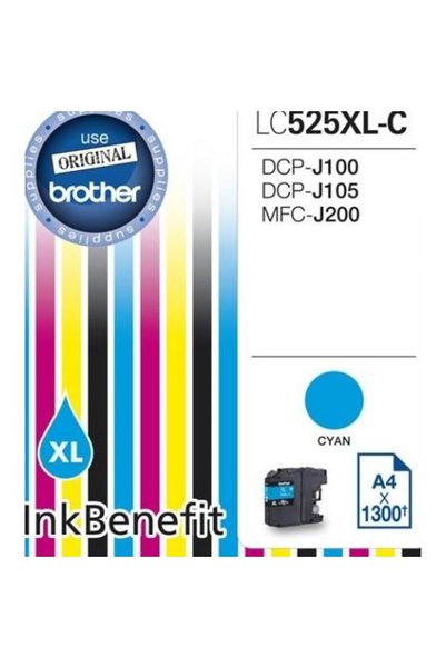 Brother Cartus LC525XLC DCPJ100 DCPJ105 MFCJ200 1300 pag