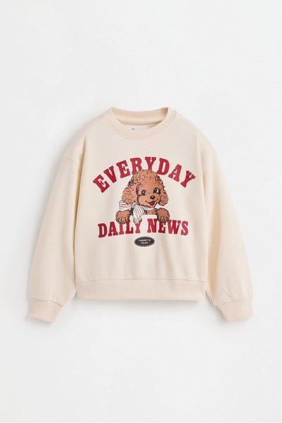 LEFTIES KIZ ÇOCUK Baskılı sweatshirt