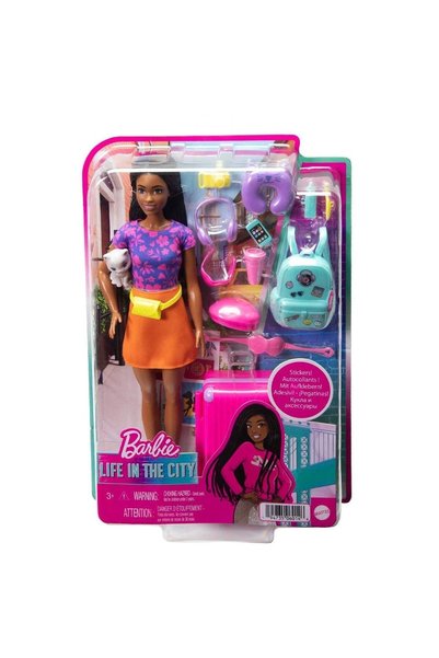 Barbie Hgx55 Brooklyn Seyahatte Bebeği Ve Aksesuarları