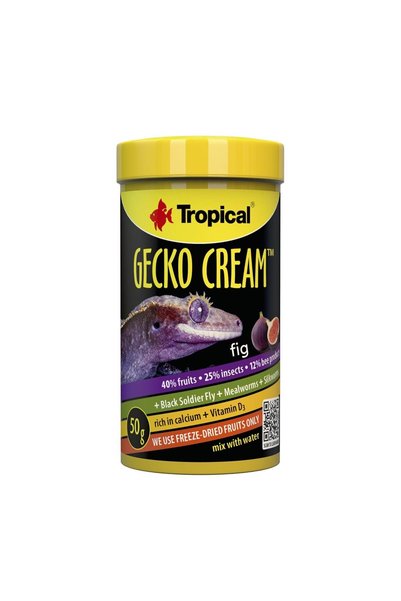 Generic Brand Gecko Cream Fig Gecko Food with Fig 100ml 50Gr
