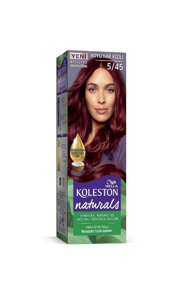 Koleston Naturals Koyu Nar Kızılı 5/45