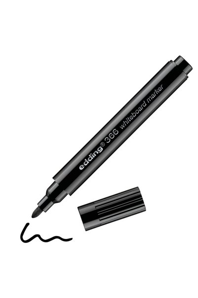 Edding Whiteboard Marker Mini 366, 1 Mm, Black