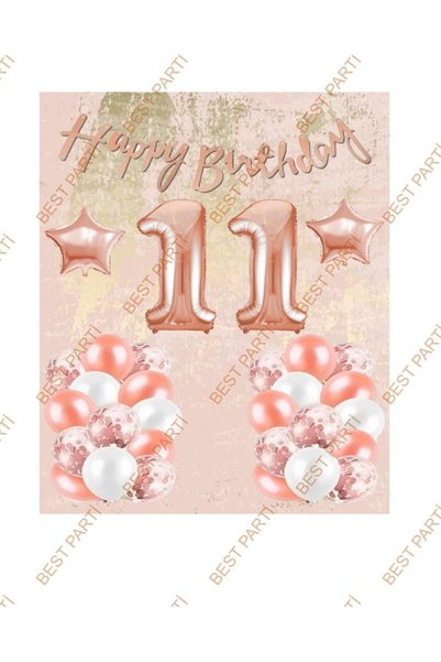 Generic Brand مجموعة بالونات الخط لعيد الميلاد السعيد المرصعة بالنجوم لعمر 11...