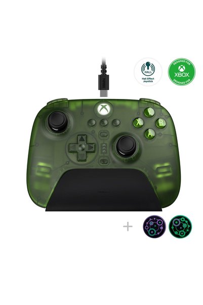 8Bitdo Ultimate 3-mode Hall Effect Joysticks/Hall Trigger Controller with Charging Dock, Wired for S