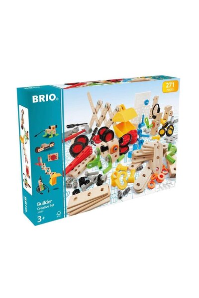 BRIO 34589 – Builder Kindergartenset 270-parça, yapı Konstruktionsspielzeug