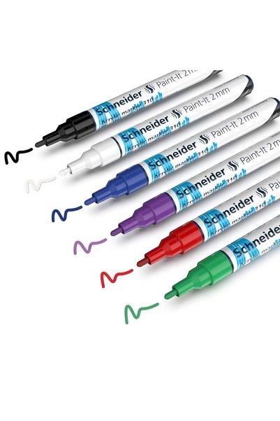 SCHNEIDER 310 MARKER 2MM SET/1-120195 6 LI