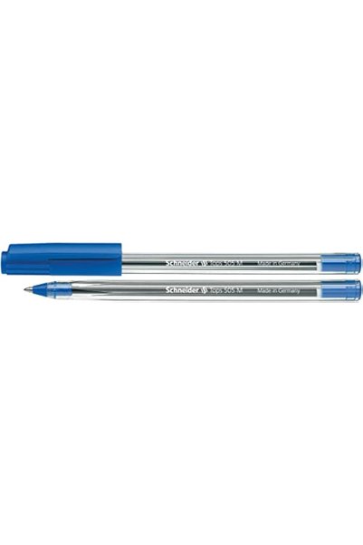 SCHNEIDER قلم حبر جاف من نوع Tops 505، طراز بغطاء، F، لون أزرق BL