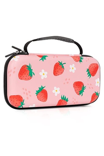 Lokigo Carrying Case for Switch/Switch OLED, Switch Case for Girls Boys, Portable