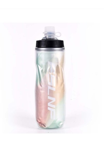 Choice YLB Pink 610ML Cycling Keep Cold Water Bottle MTB Road bike Portable C...